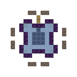 Layer 1 of the Beginner Basalt Farm seen from above