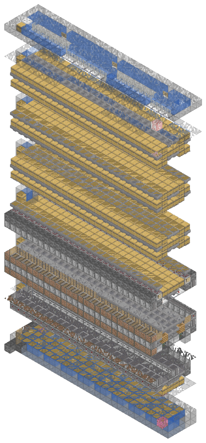 The Sweet Berry Farm pulled apart layer by layer