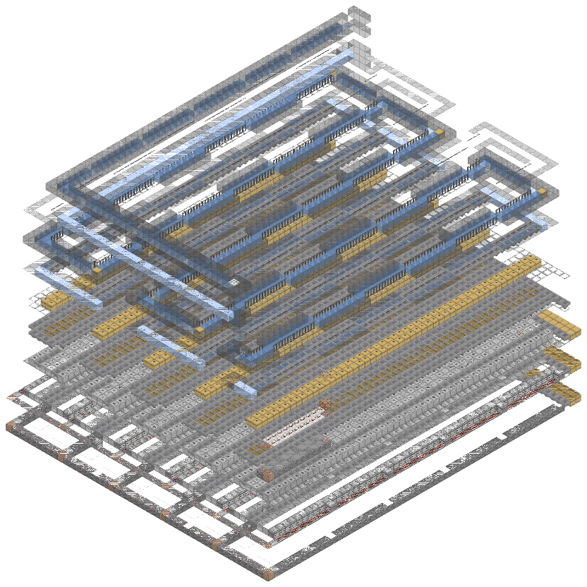 The 500 Furnace Charcoal Farm pulled apart layer by layer