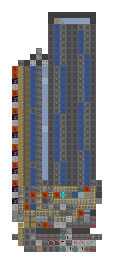 Plan of the Advanced Kelp Farm, 15 by 40 blocks