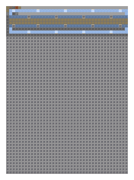 Plan of the 1000 Smoker Kelp Farm, 40 by 55 blocks