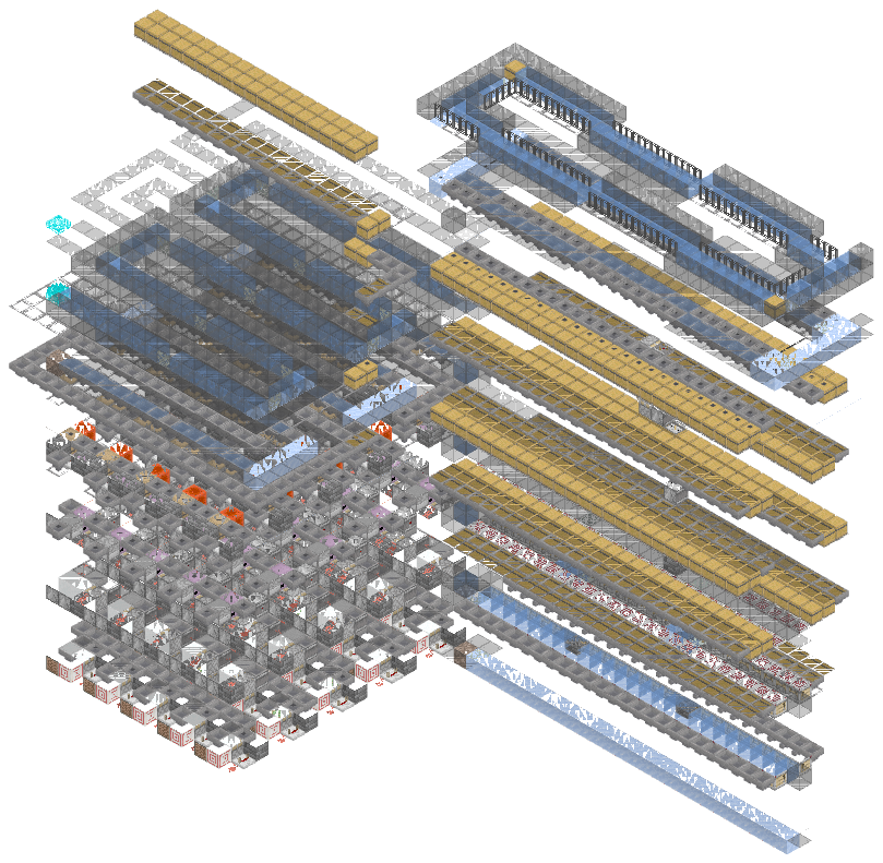 The Slab Crafter pulled apart layer by layer